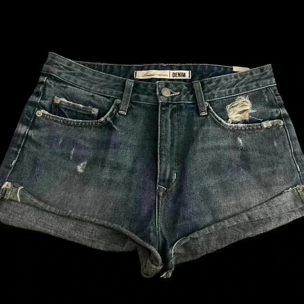 Lovers + Friends Denim Shorts Size 28 RN 132829